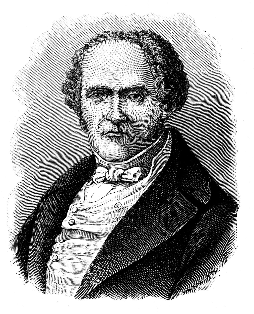 Charles Fourier, French Social Theorist by Unbekannt