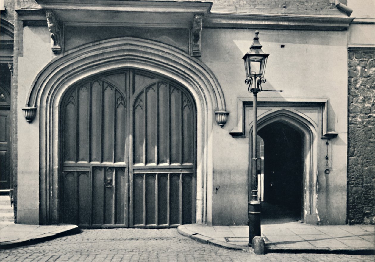 Charterhouse. Exterior of Entrance Gateway by Unbekannt