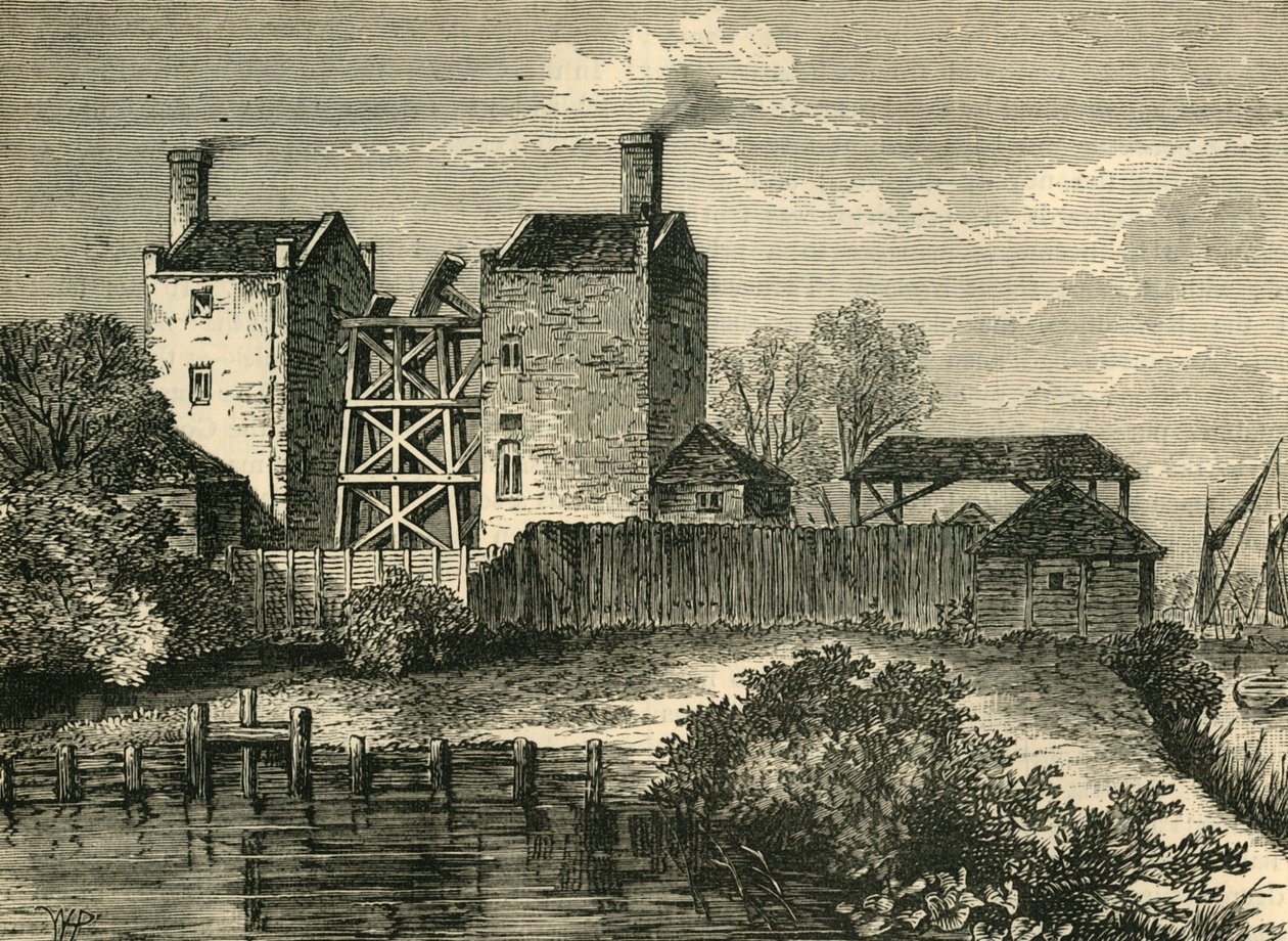 Chelsea Water-Works, in 1750, c1876 by Unbekannt