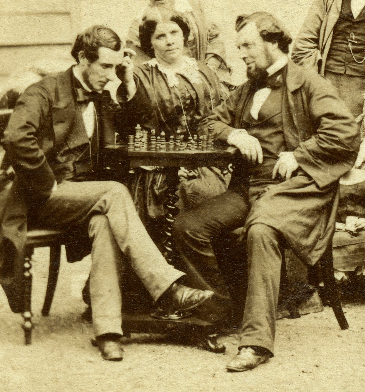 Chess and Cards by Unbekannt