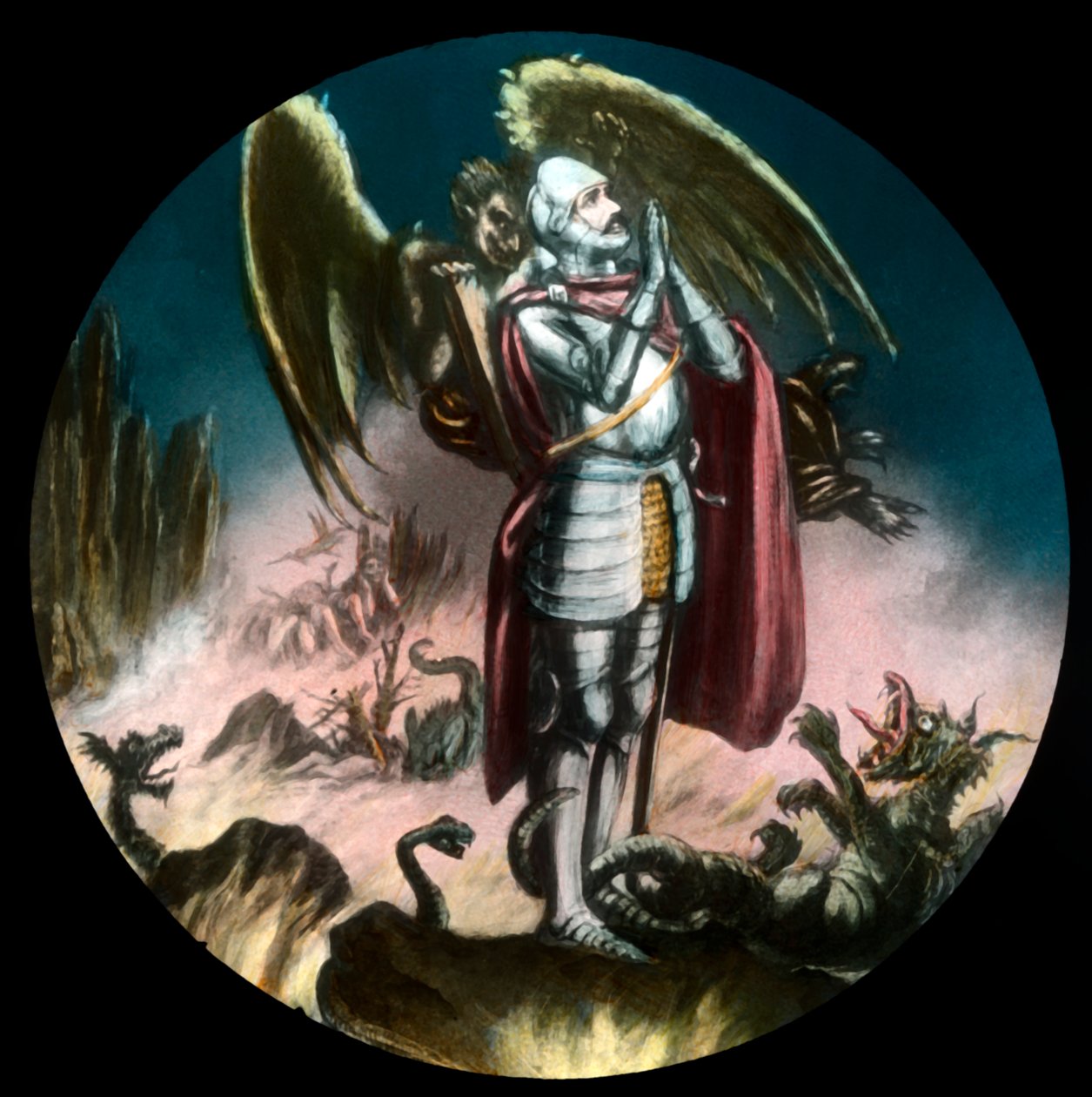 Christian - The Valley of the Shadow of Death, c1910 by Unbekannt