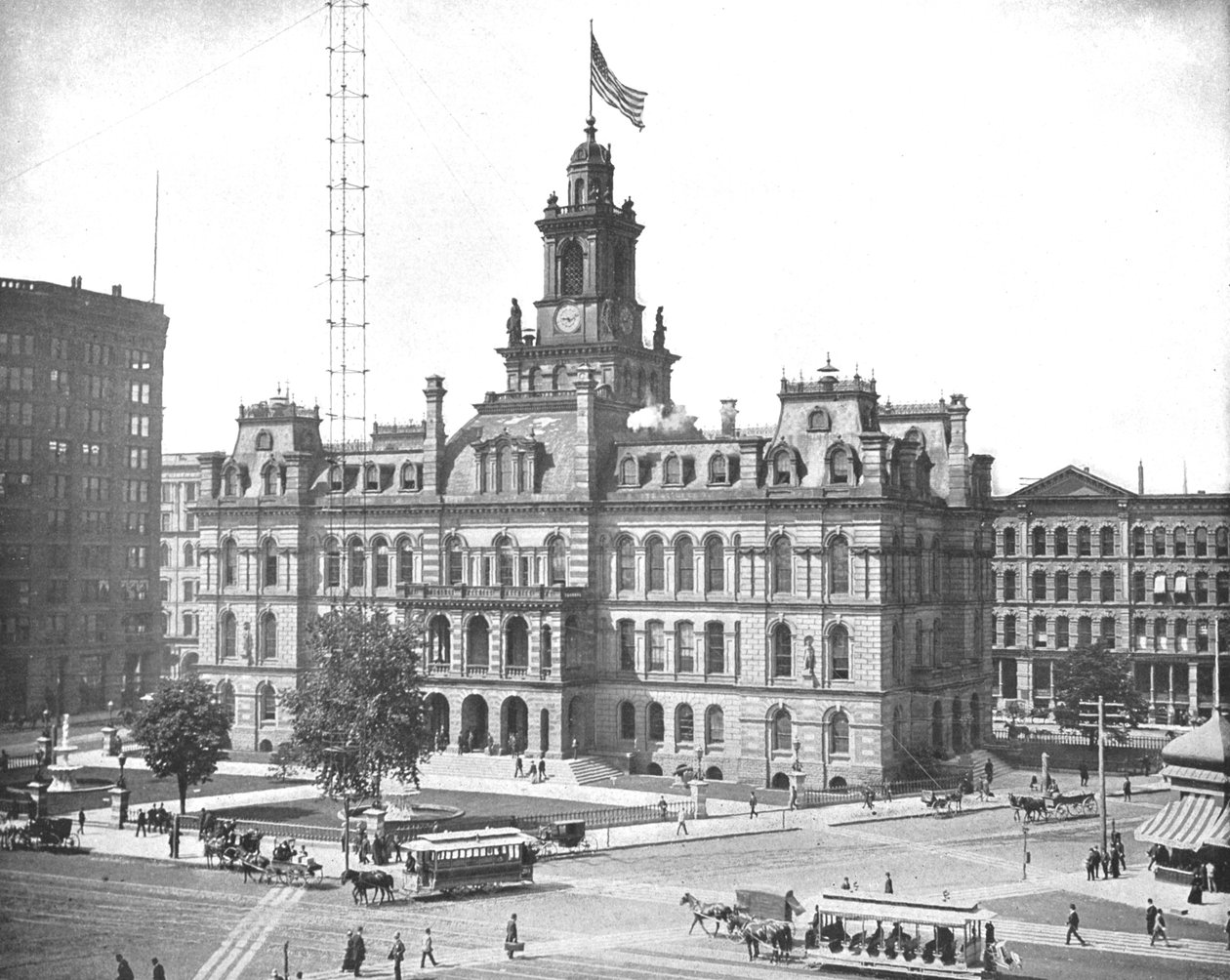 City Hall, Detroit, Michigan, USA by Unbekannt