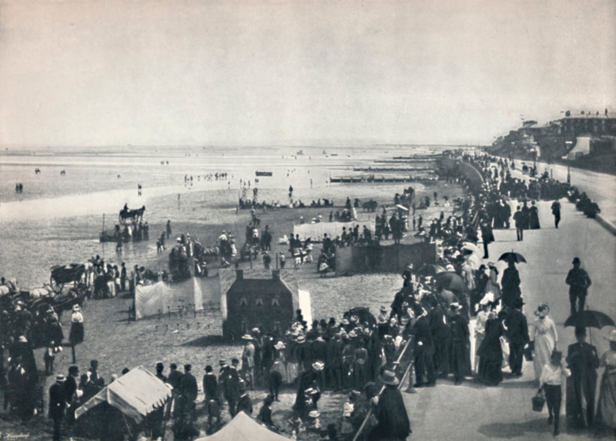Cleethorpes - A View on the Sands, 1895 by Unbekannt