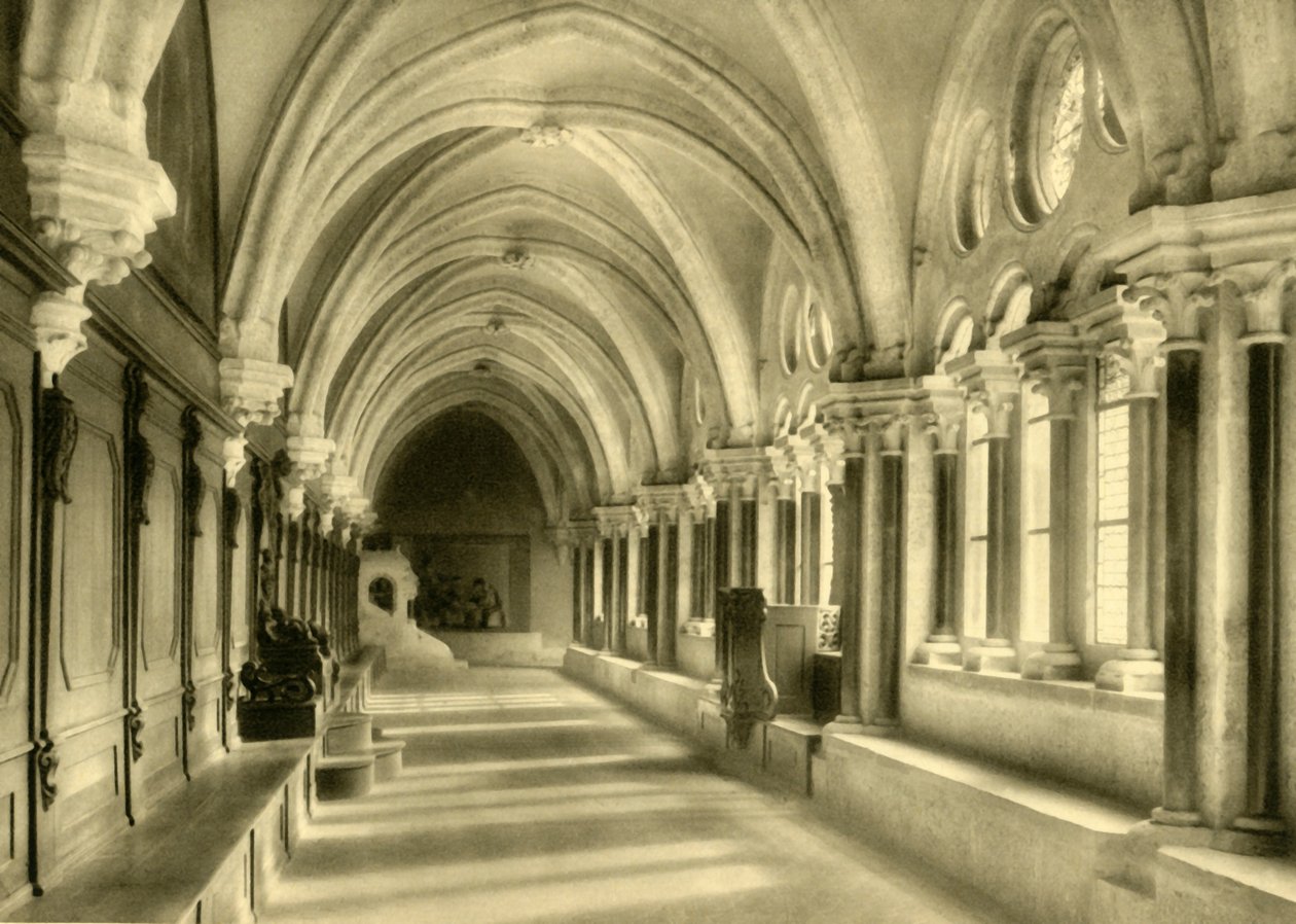 Cloisters, Heiligenkreuz Abbey, Lower Austria by Unbekannt