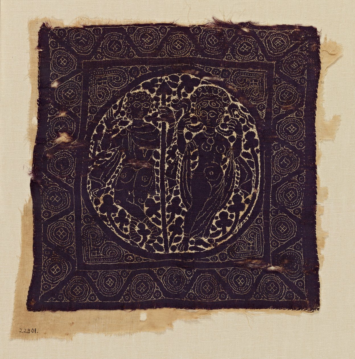 Cloth Fragment with Venus and Aeneas by Unbekannt