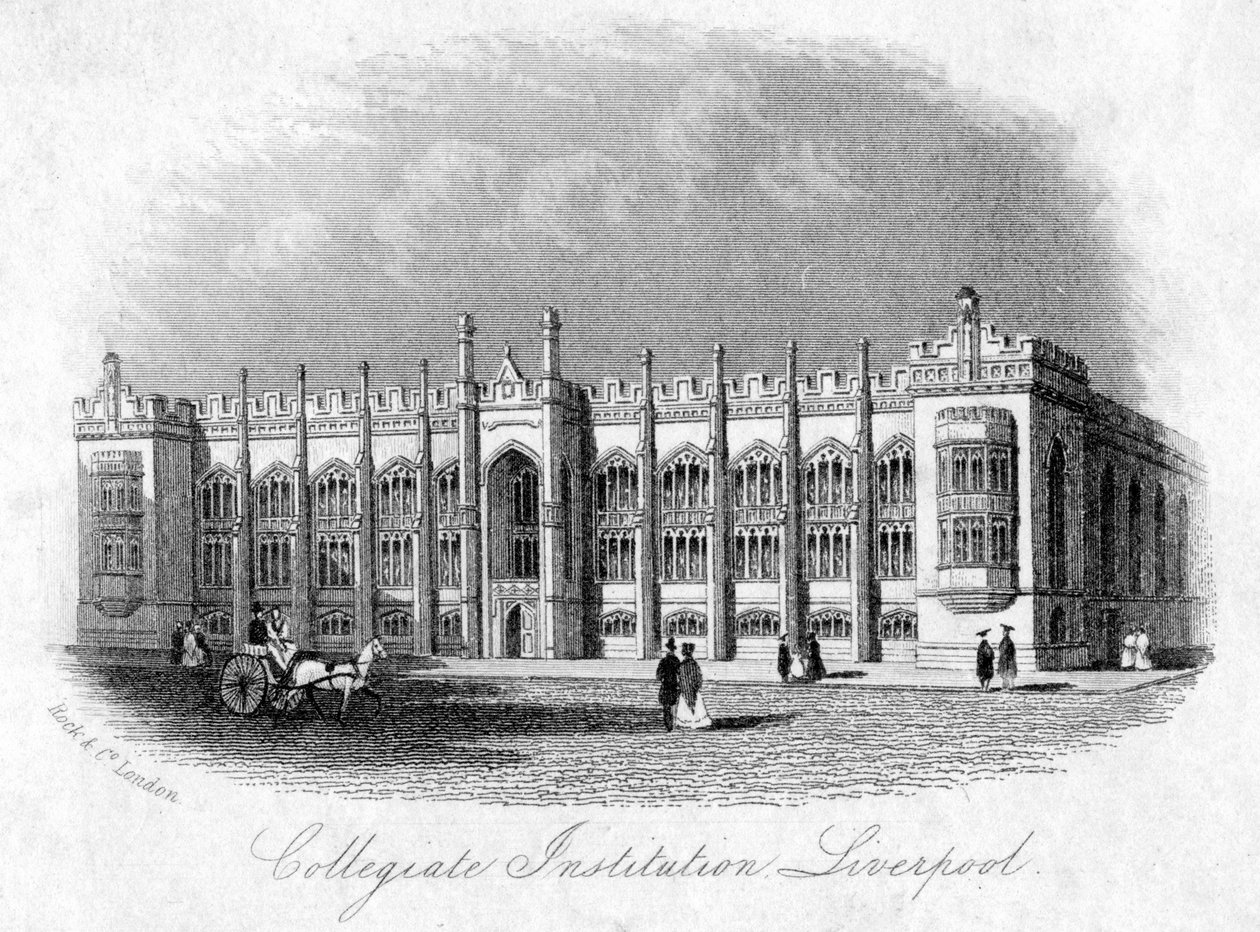 Collegiate Institution, Liverpool by Unbekannt