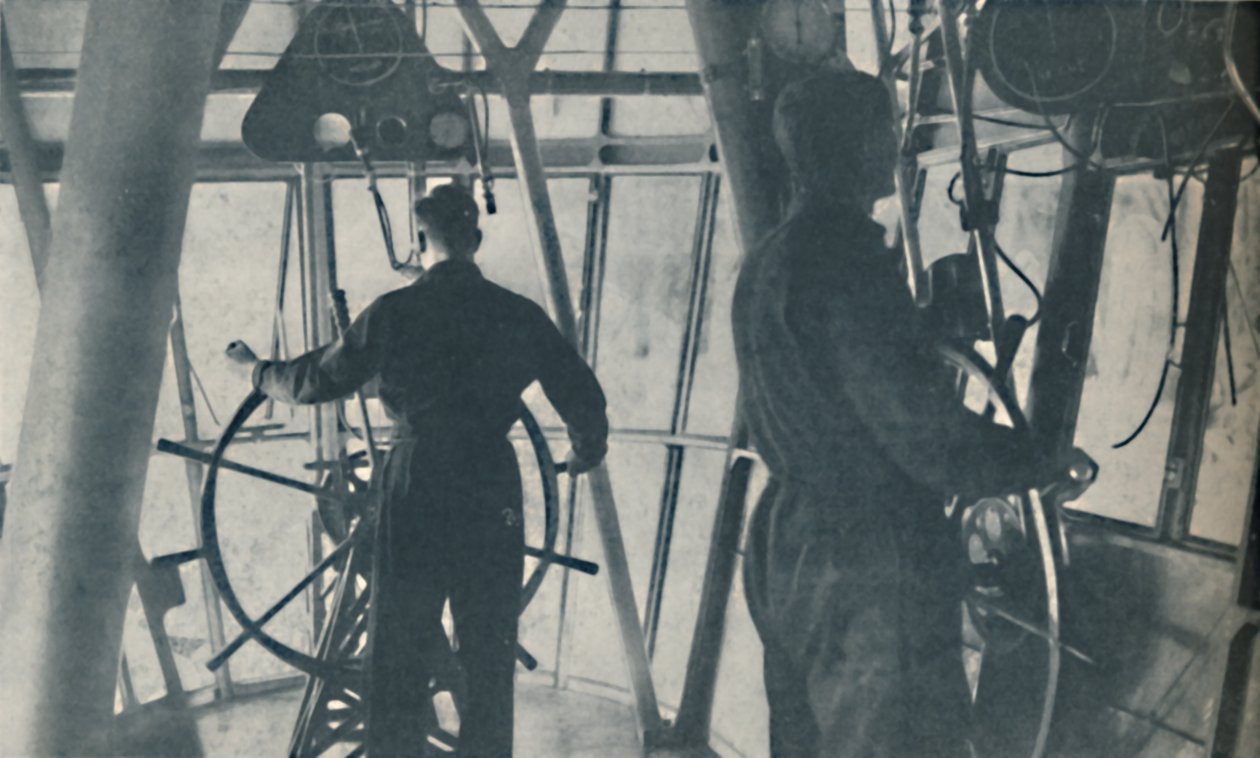 Comfort for Passengers and the Cabin of a Marvellous Central Control by Unbekannt