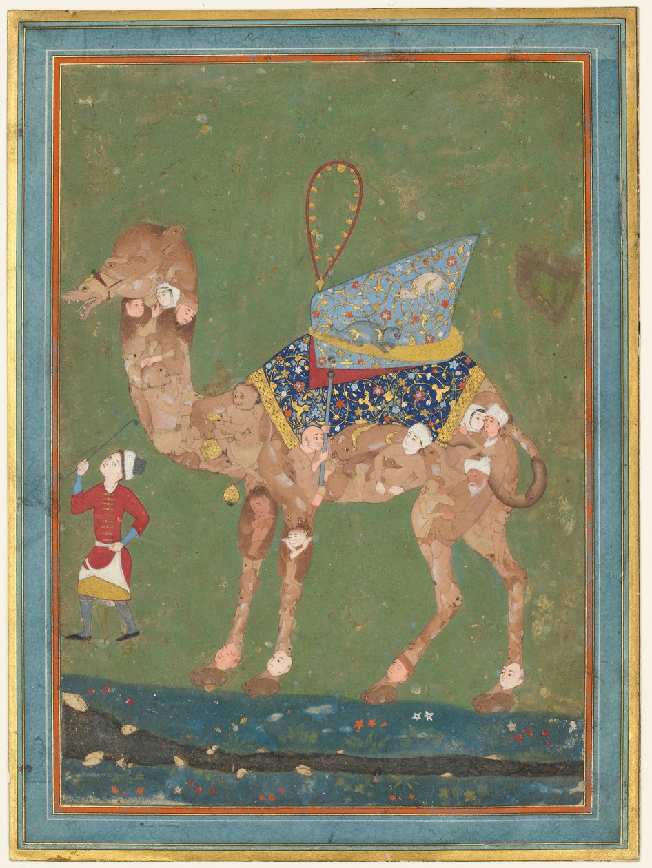 Composite Camel with Attendant by Unbekannt
