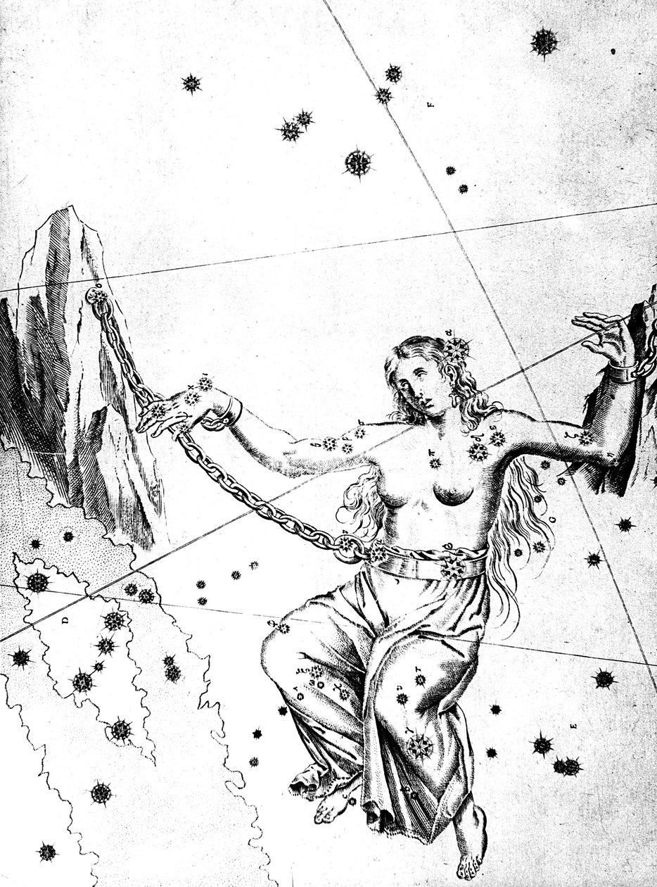 Constellation of Andromeda by Unbekannt