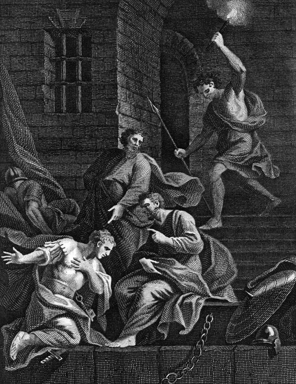 Conversion of the Gaoler, 1815 by Unbekannt