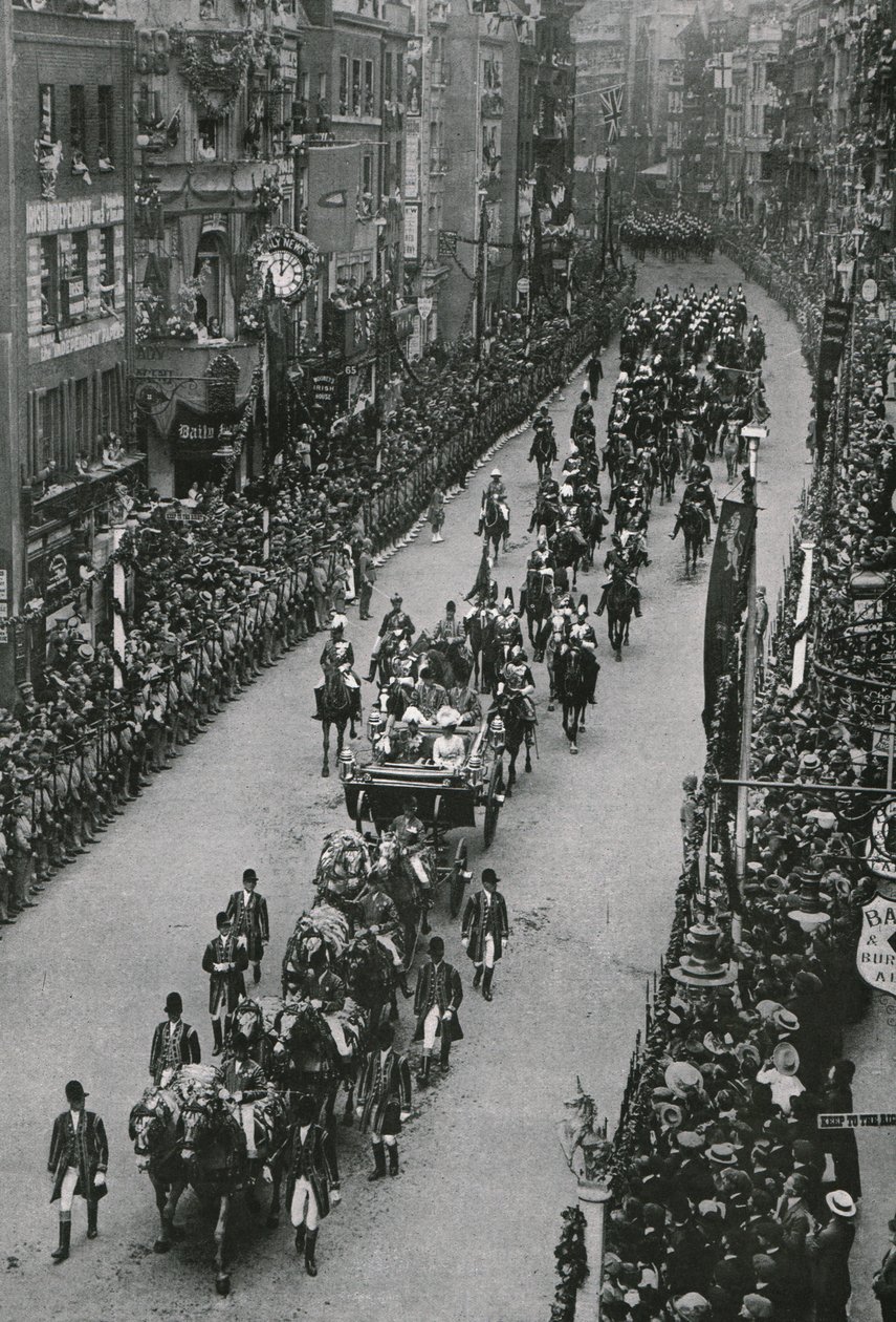 Coronation of King George V and Queen Mary, London by Unbekannt