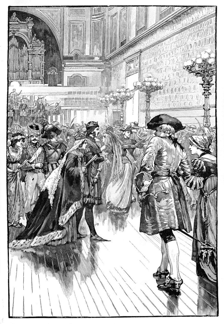 Costume Ball at Buckingham Palace by Unbekannt