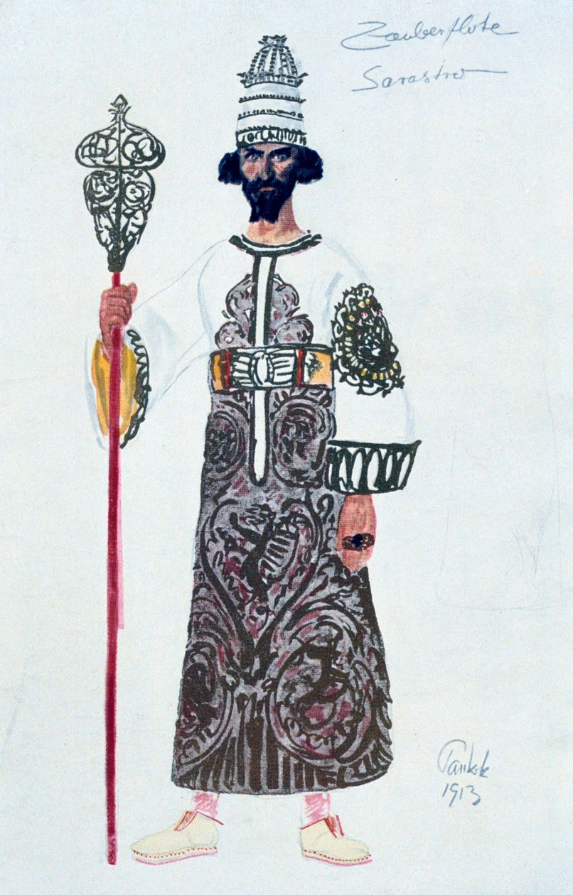 Costume Design for Sarastro, 1913 by Unbekannt