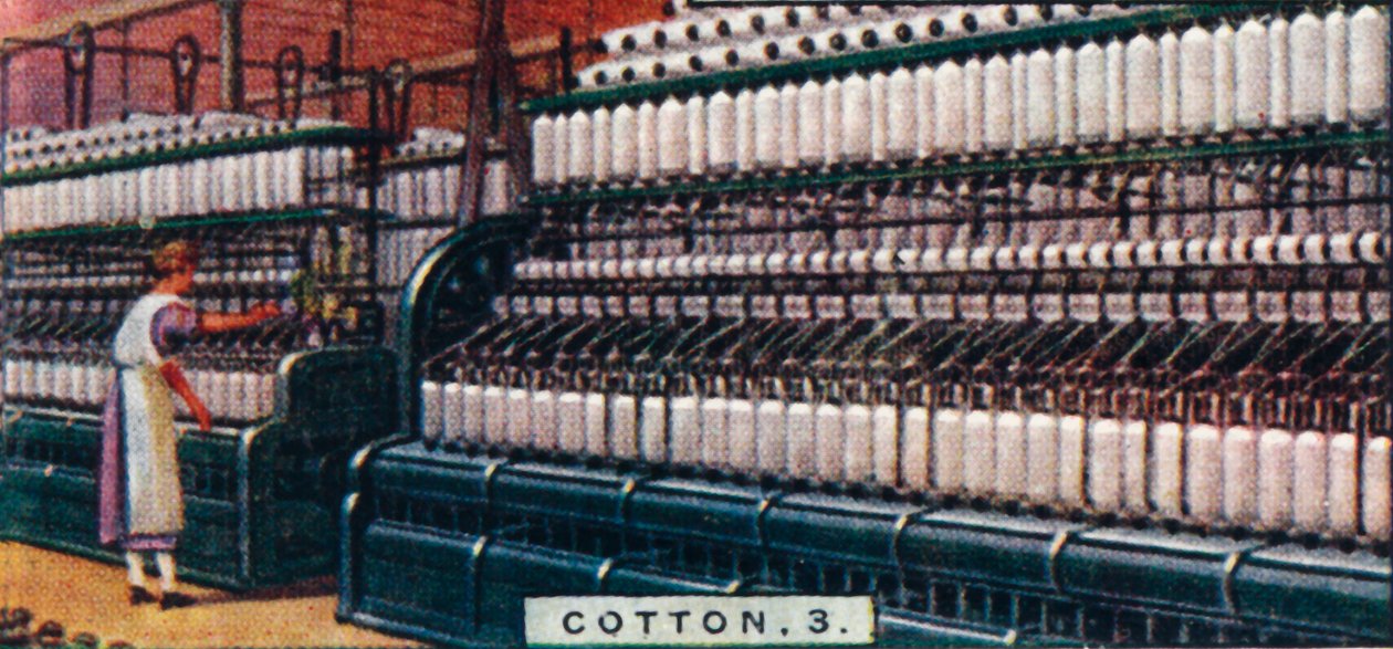 Spinning Machine, Lancashire, 1928 by Unbekannt