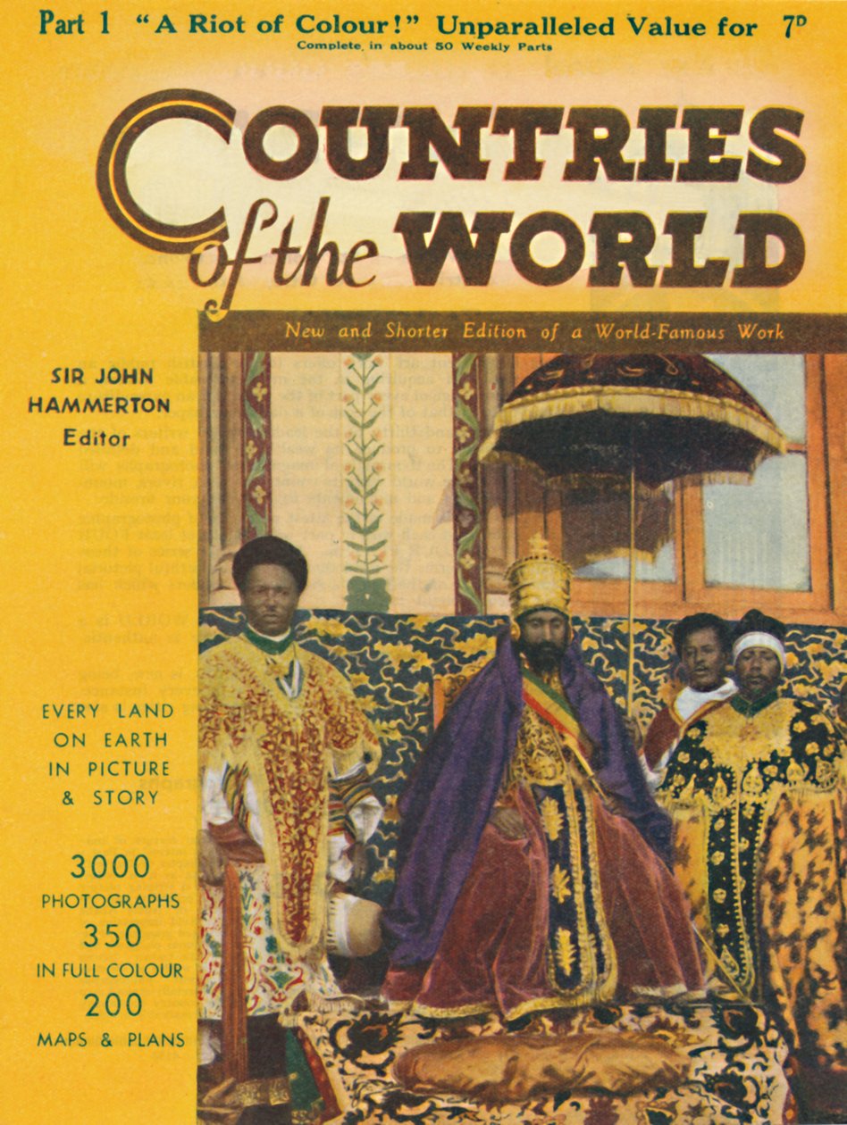Countries of the World Part 1 advertisement, 1935 by Unbekannt