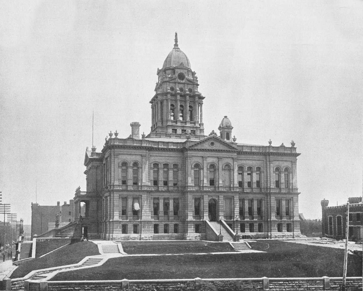 Court House, Omaha, Nebraska, USA, c1900 by Unbekannt