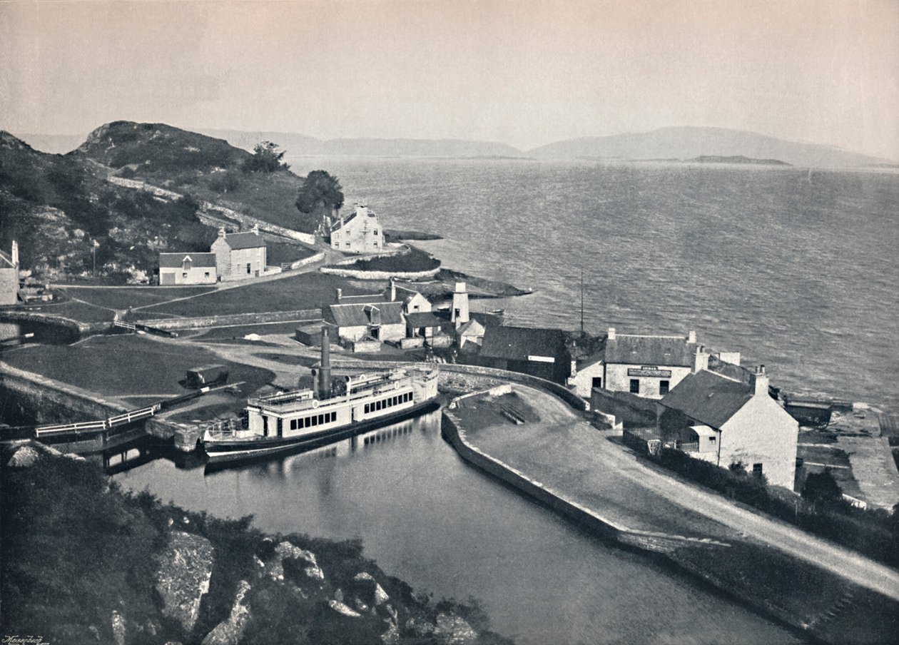 Crinan - The Western Terminus of the Canal and the Sound of Jura by Unbekannt