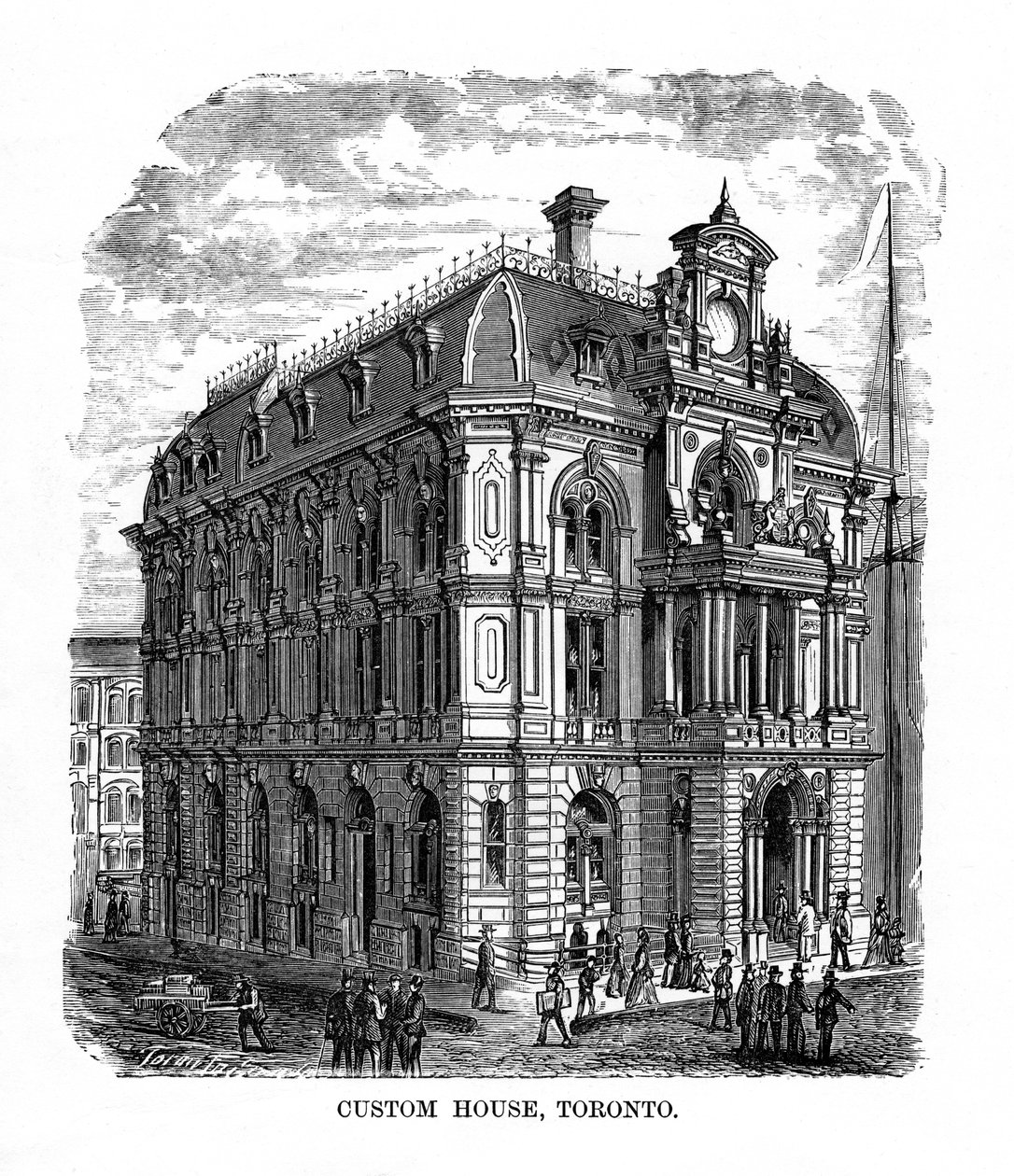Custom House, Toronto, Ontario, Canada by Unbekannt