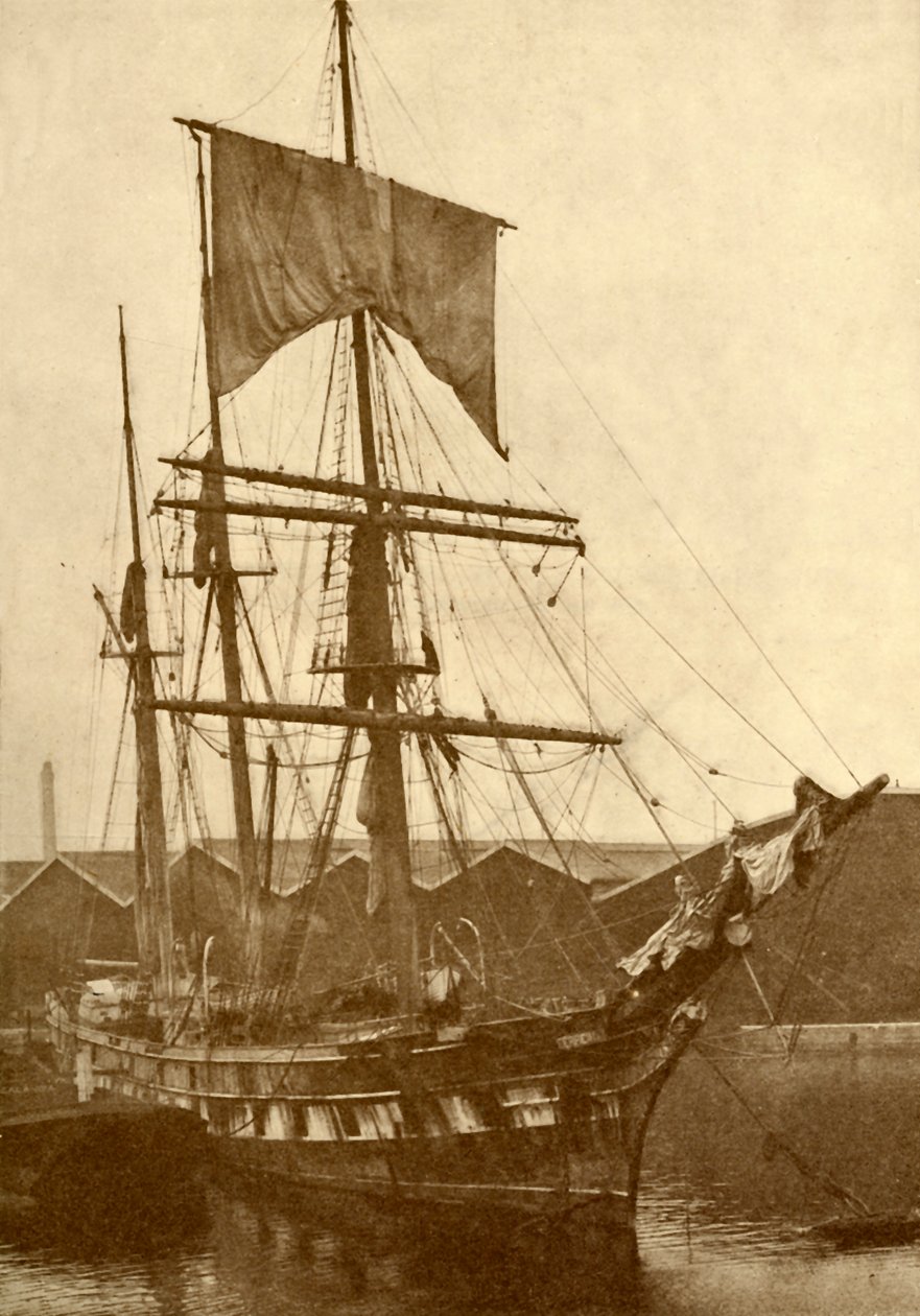 Cutty Sark, The Famous Old China Clipper Which Broke All Speed Records in the Seventies and Eighties by Unbekannt