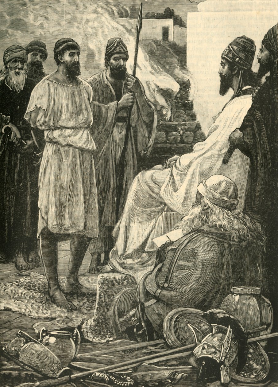 Cyrus and Croesus, 1890 by Unbekannt