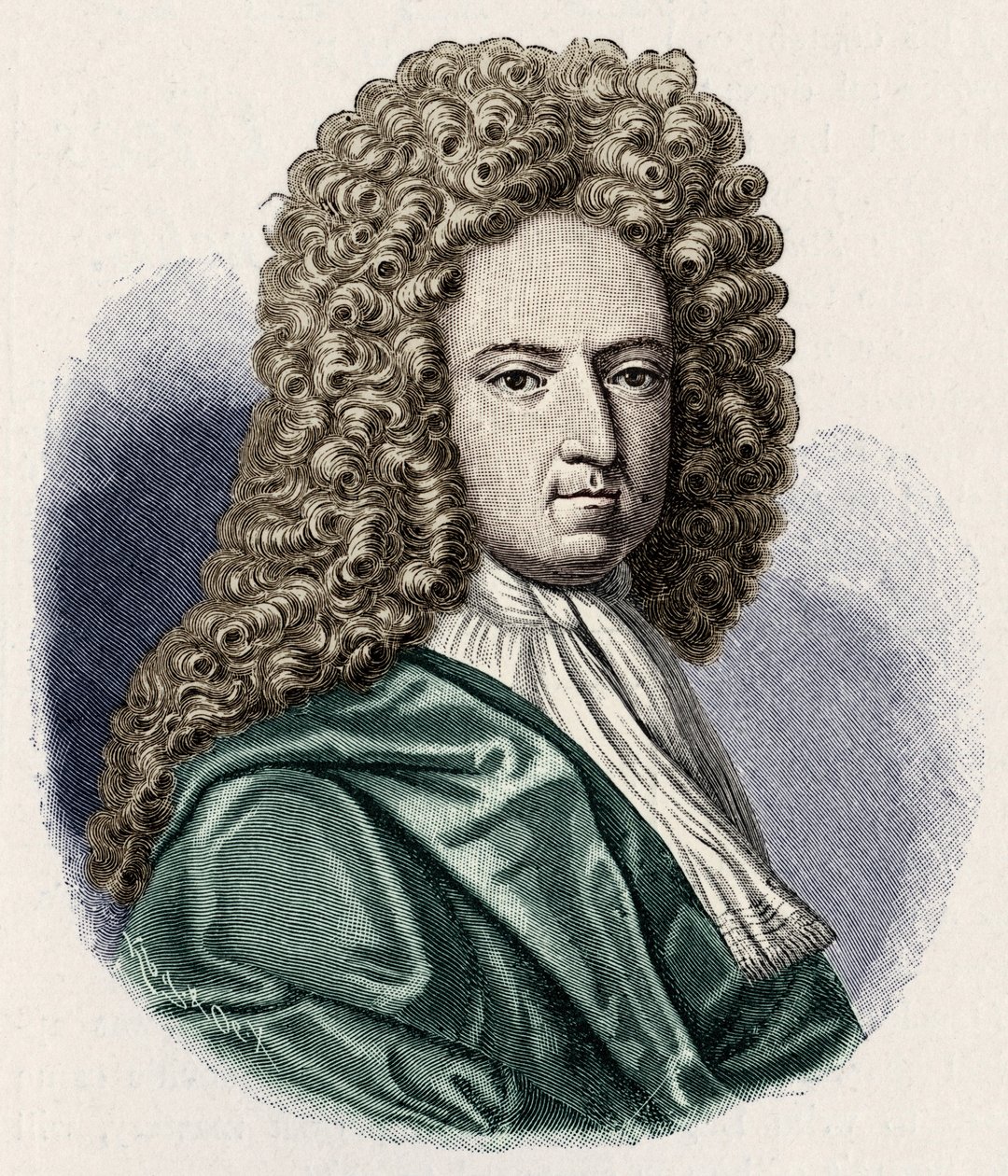 Portrait of Daniel Defoe by Unbekannt: Buy fine art print