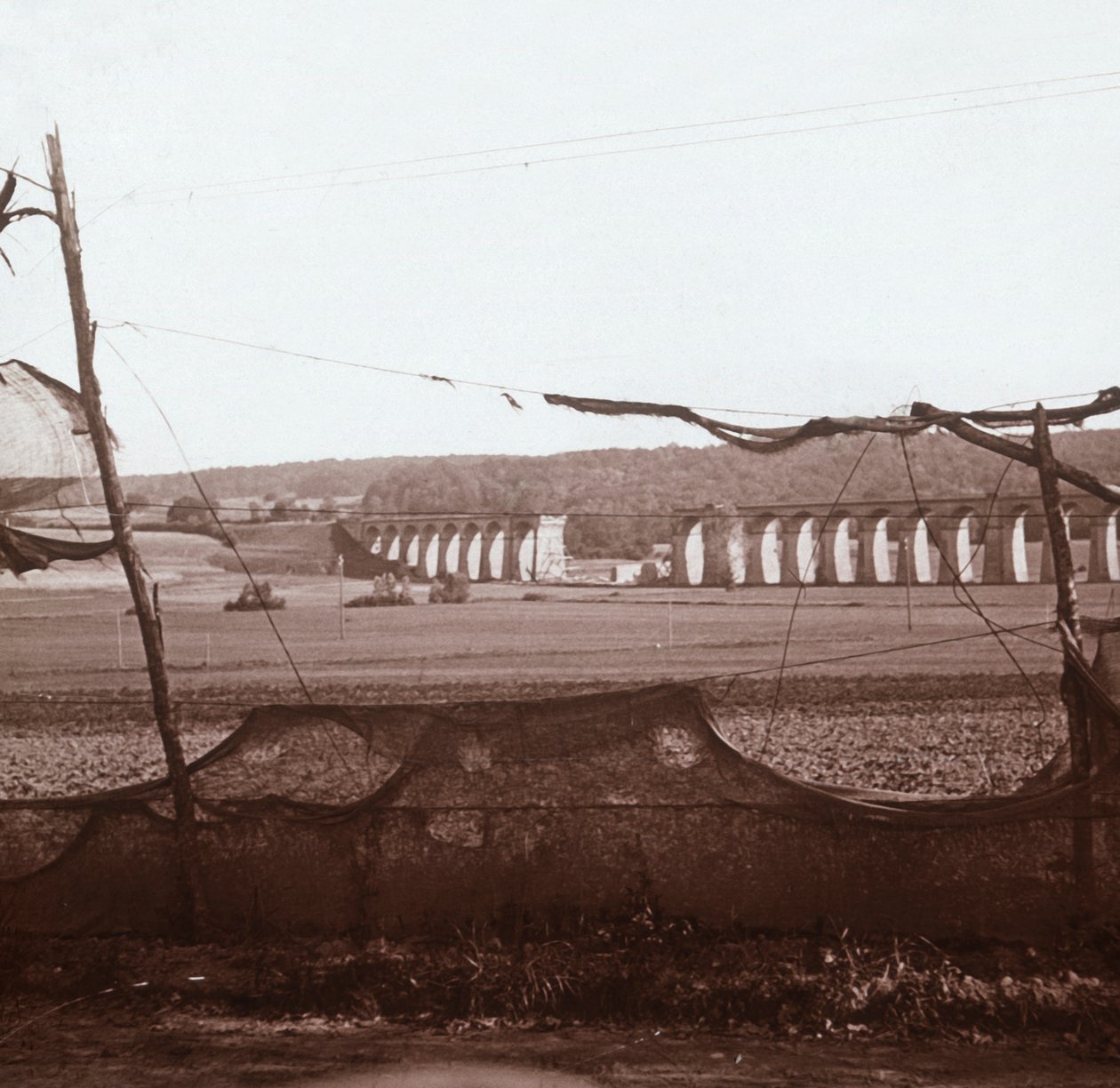 Dannemarie Viaduct, northern France, c1914-c1918 by Unbekannt