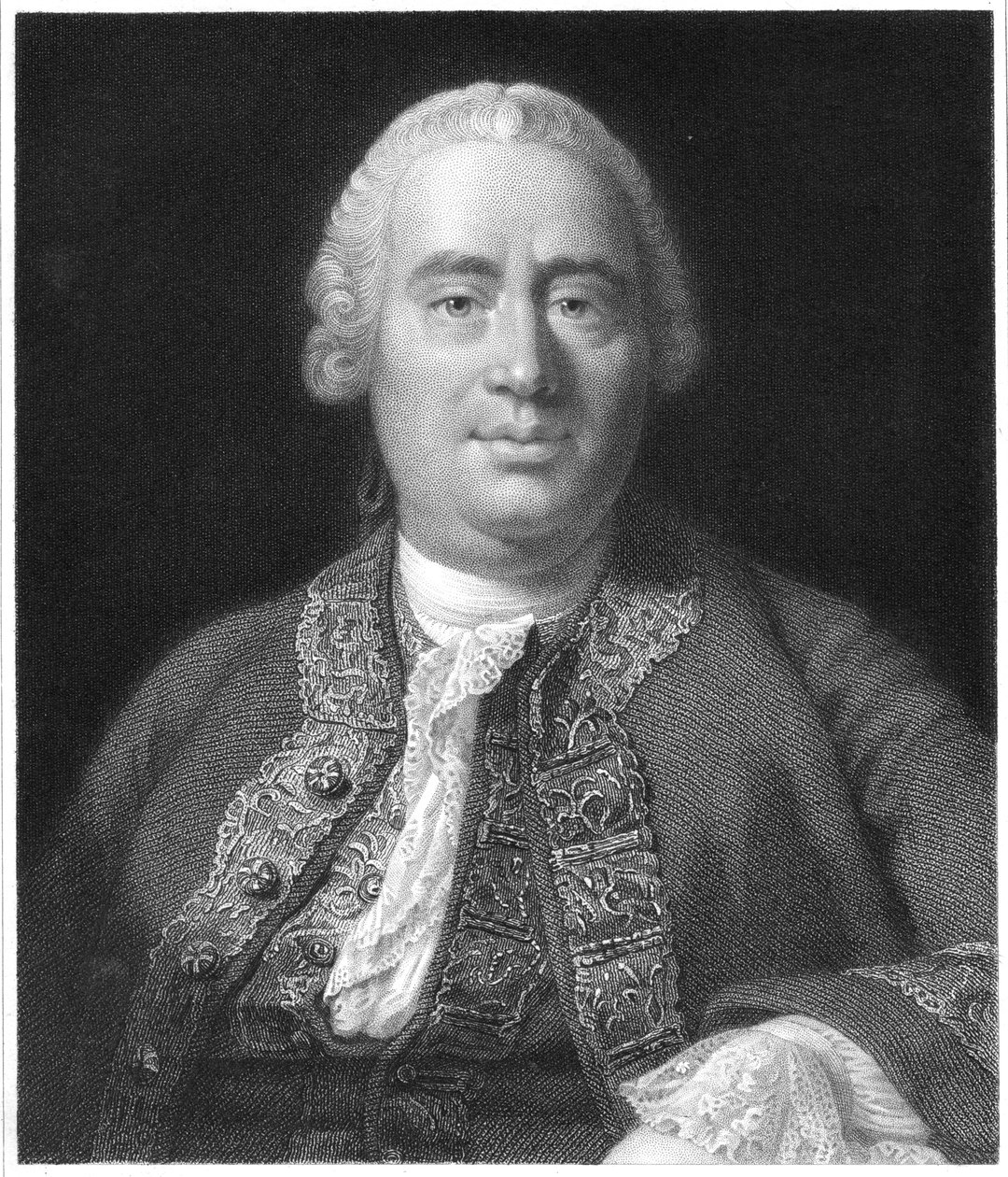 David Hume, Scottish philosopher, historian and economist by Unbekannt