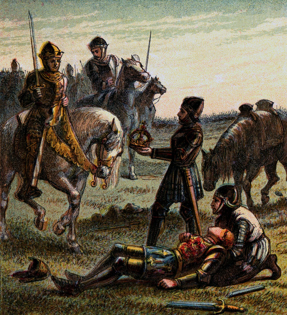 Death of Richard the Third, 1485, c1850 by Unbekannt