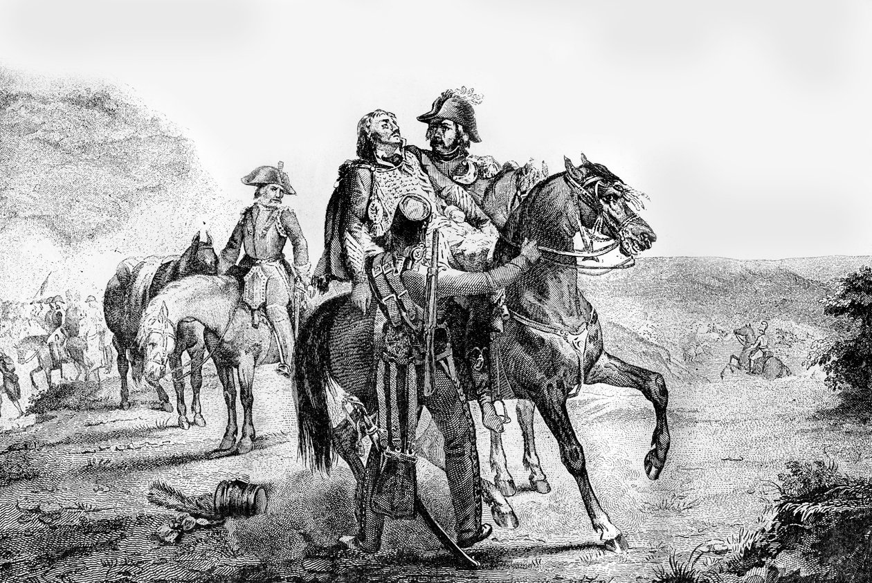 Death of General Marceau, 21st September 1796 by Unbekannt