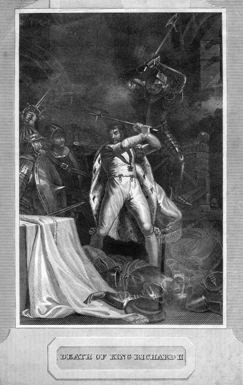 Death of King Richard II, 1400 by Unbekannt