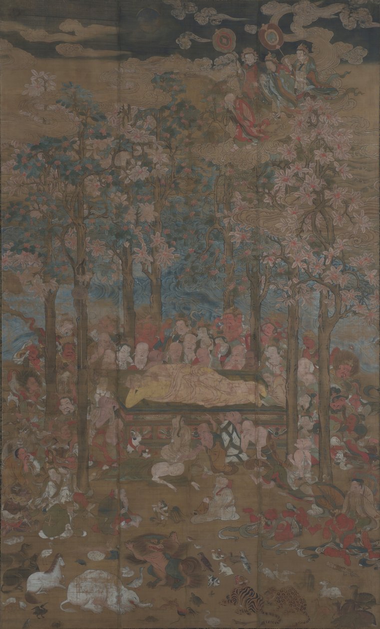 Death of the Historical Buddha Nehan-zu by Unbekannt