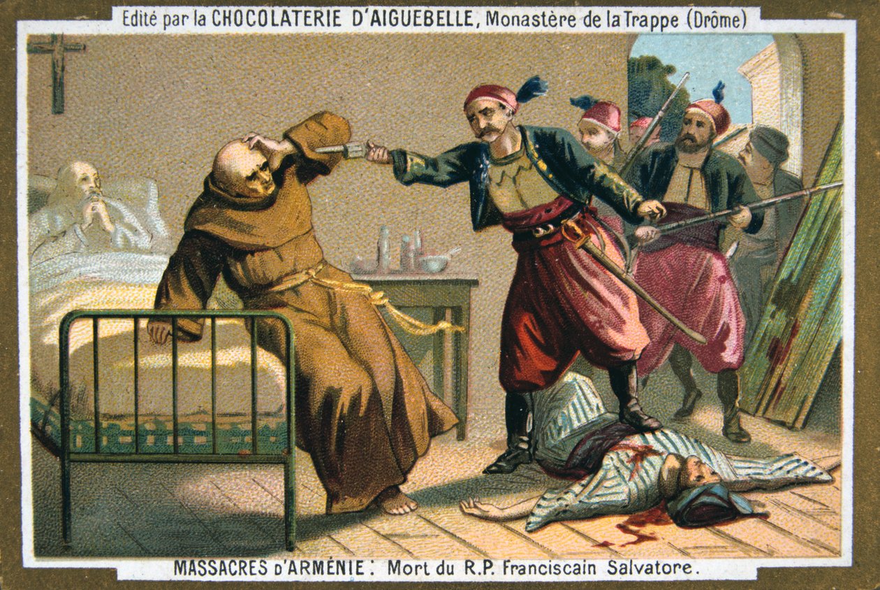 Death of the Reverend Father Salvatore, a Franciscan Monk by Unbekannt