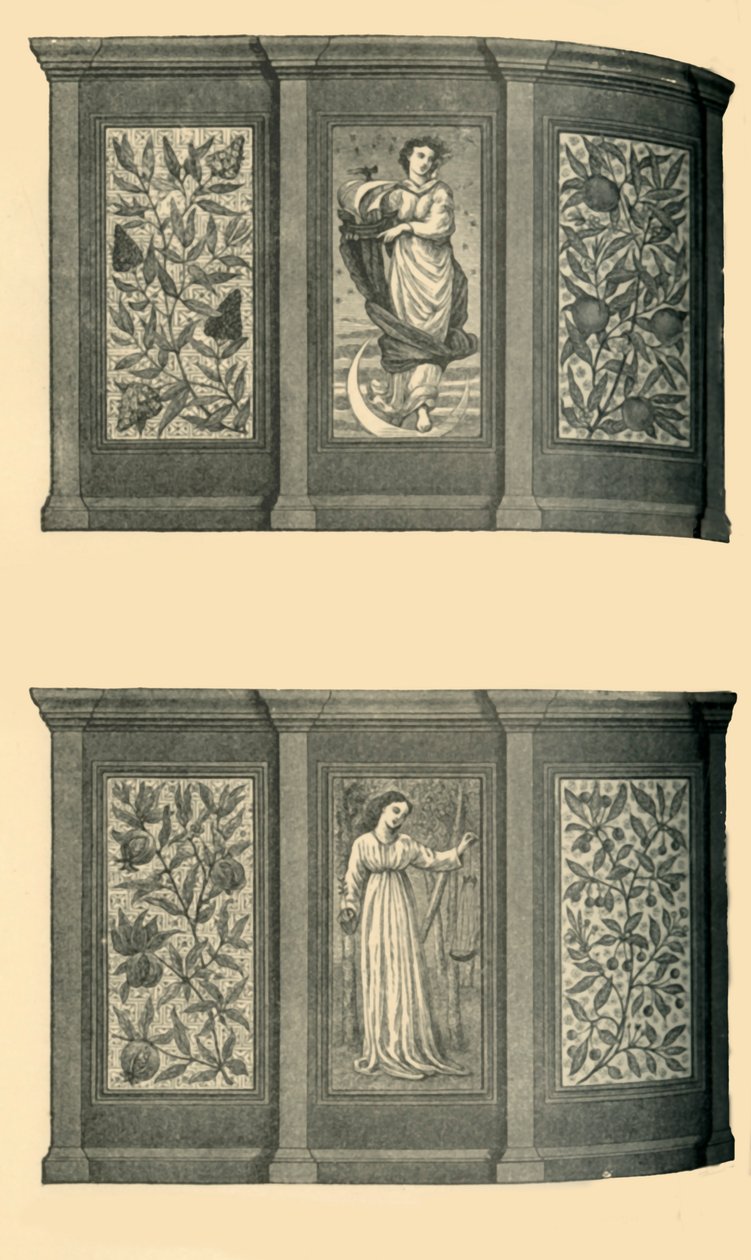 Decorations of the West Dining-Room, South Kensington Museum by Unbekannt