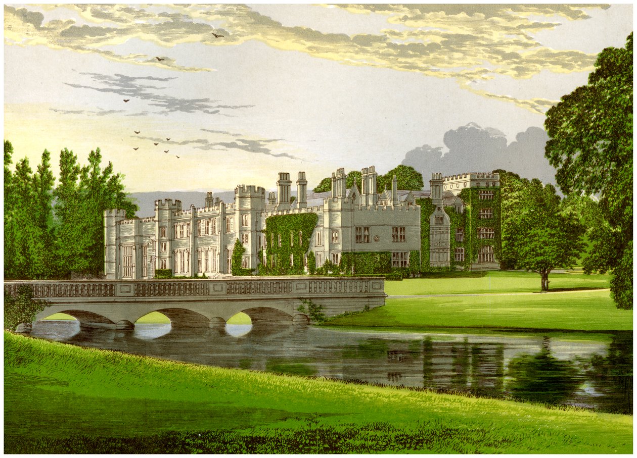 Deene Park, Northamptonshire, Home of the Countess of Cardigan by Unbekannt