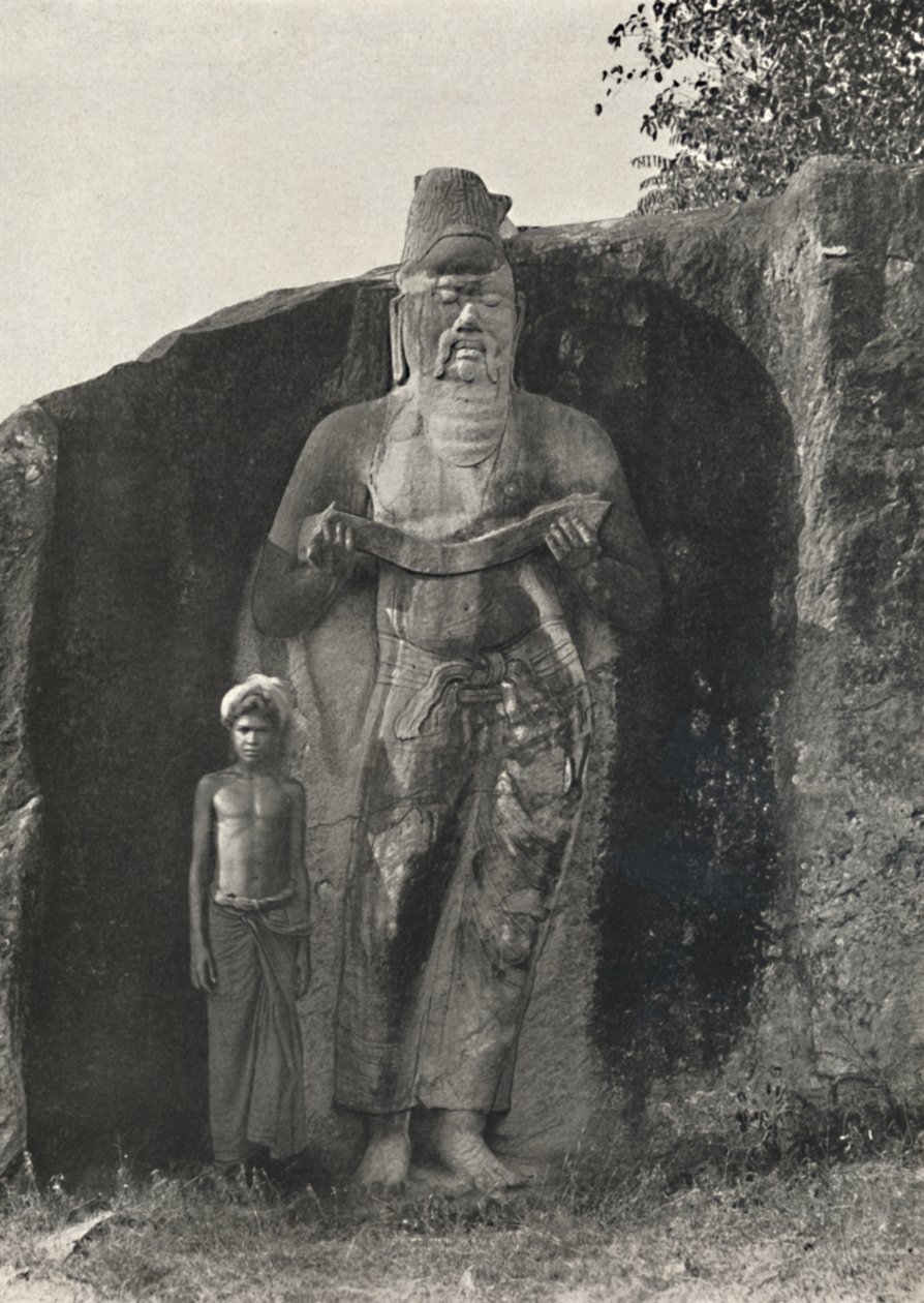 According to Tradition, Statue of Parakrama Bahu I, the Great 1164-1197 AD, Pollonnaruwa, 192 by Unbekannt