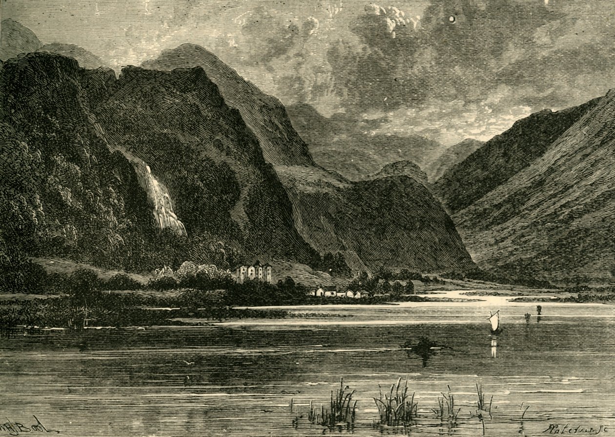 Derwentwater, Looking Towards Borrowdale by Unbekannt