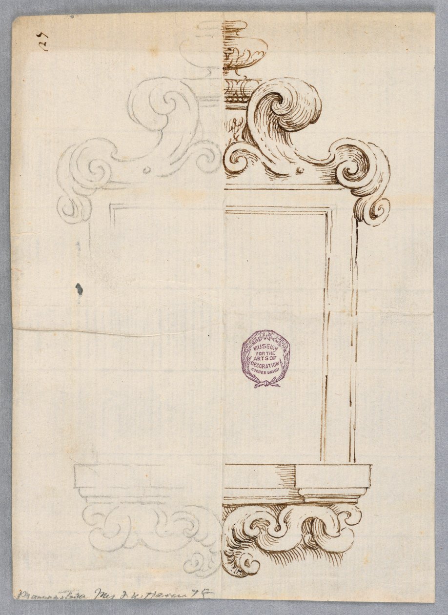 Design for a Frame by Unbekannt