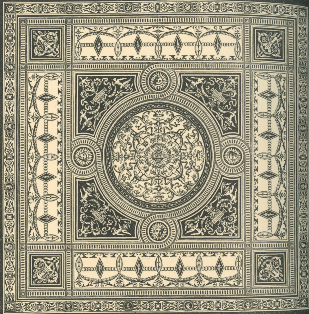 Design for a Ceiling by Unbekannt