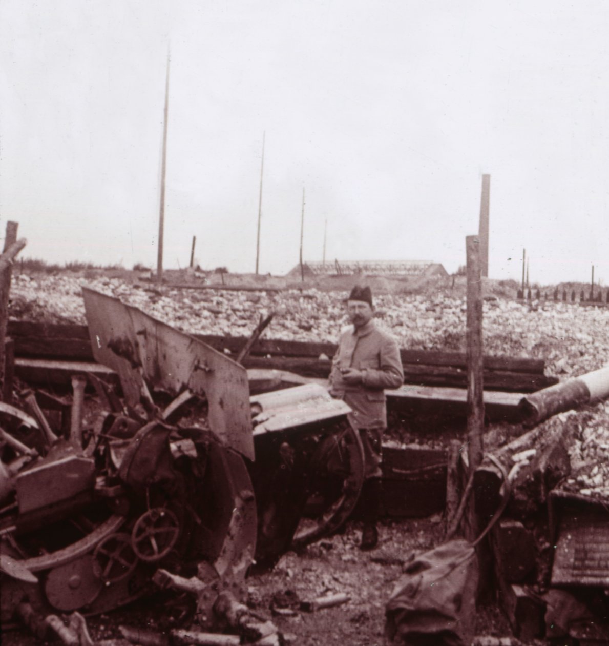 Destruction, Carency, northern France, c. 1914-1918 by Unbekannt
