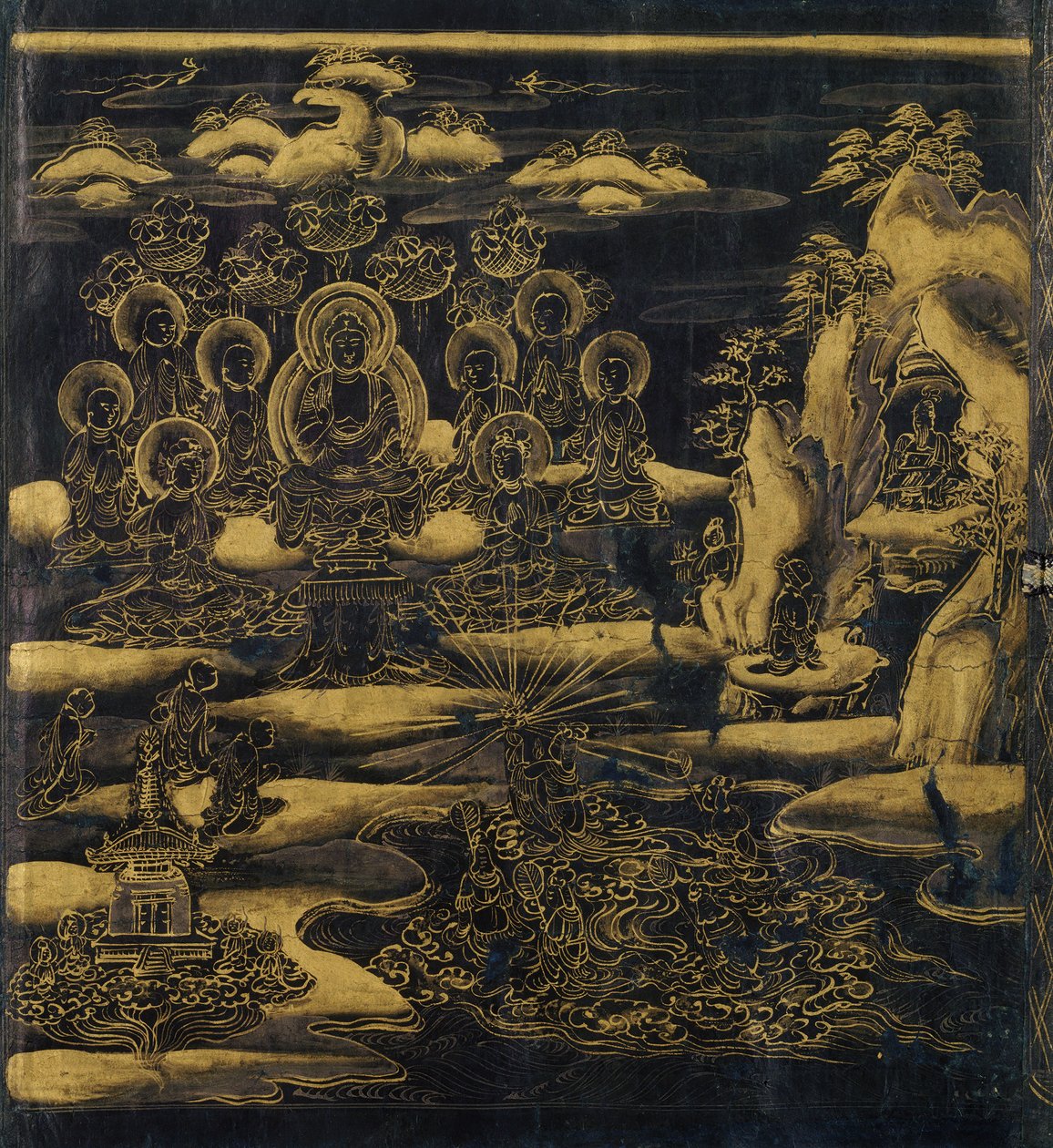 Devadatta, Chapter 12 of the Lotus Sutra Hoke-kyo, Daibadatta-bon by Unbekannt