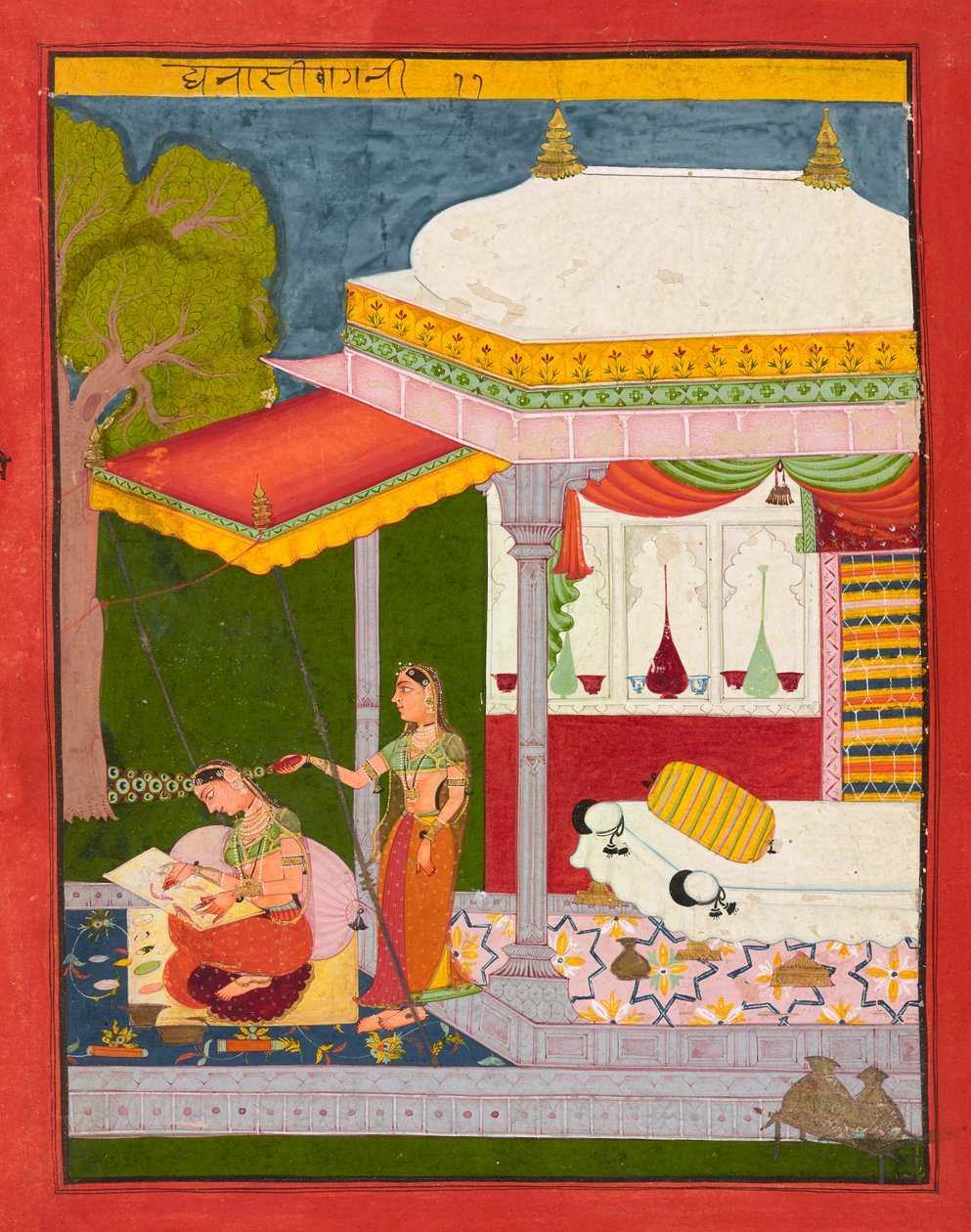 Dhanasri Ragini by Unbekannt
