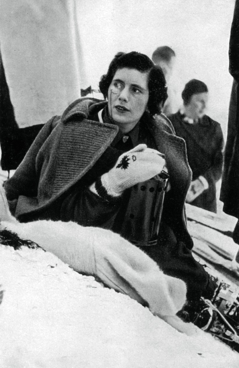 Diana Gordon Lennox, Canadian Skier, Winter Olympic Games, Garmisch-Partenkirchen, Germany by Unbekannt