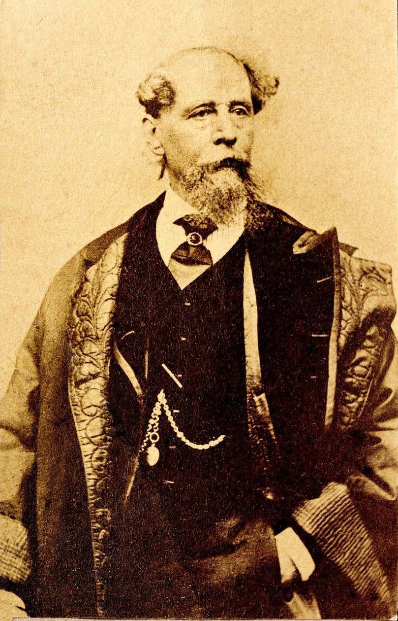 Dickens Carte de Visite by Unbekannt