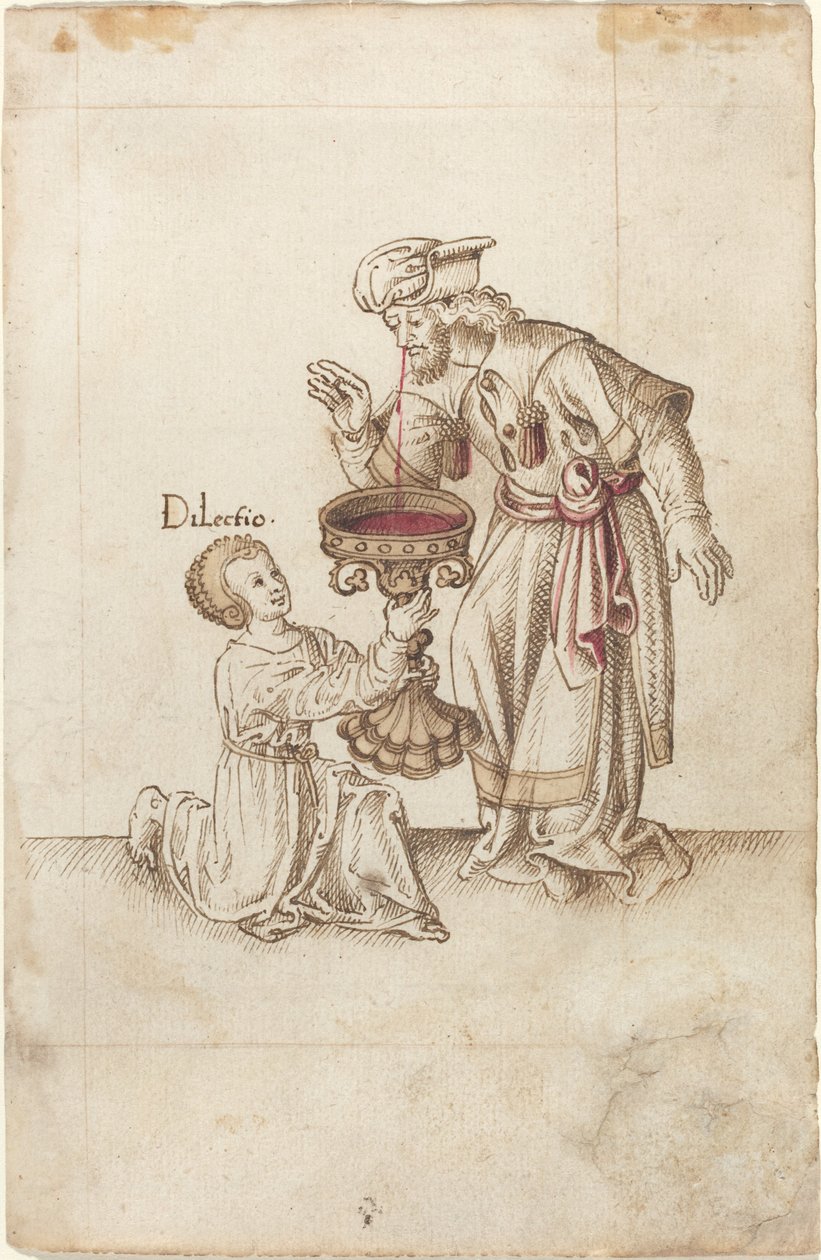 Do Not Make Water on Clippings from Nails or Hair [fol. 30 recto] by Unbekannt
