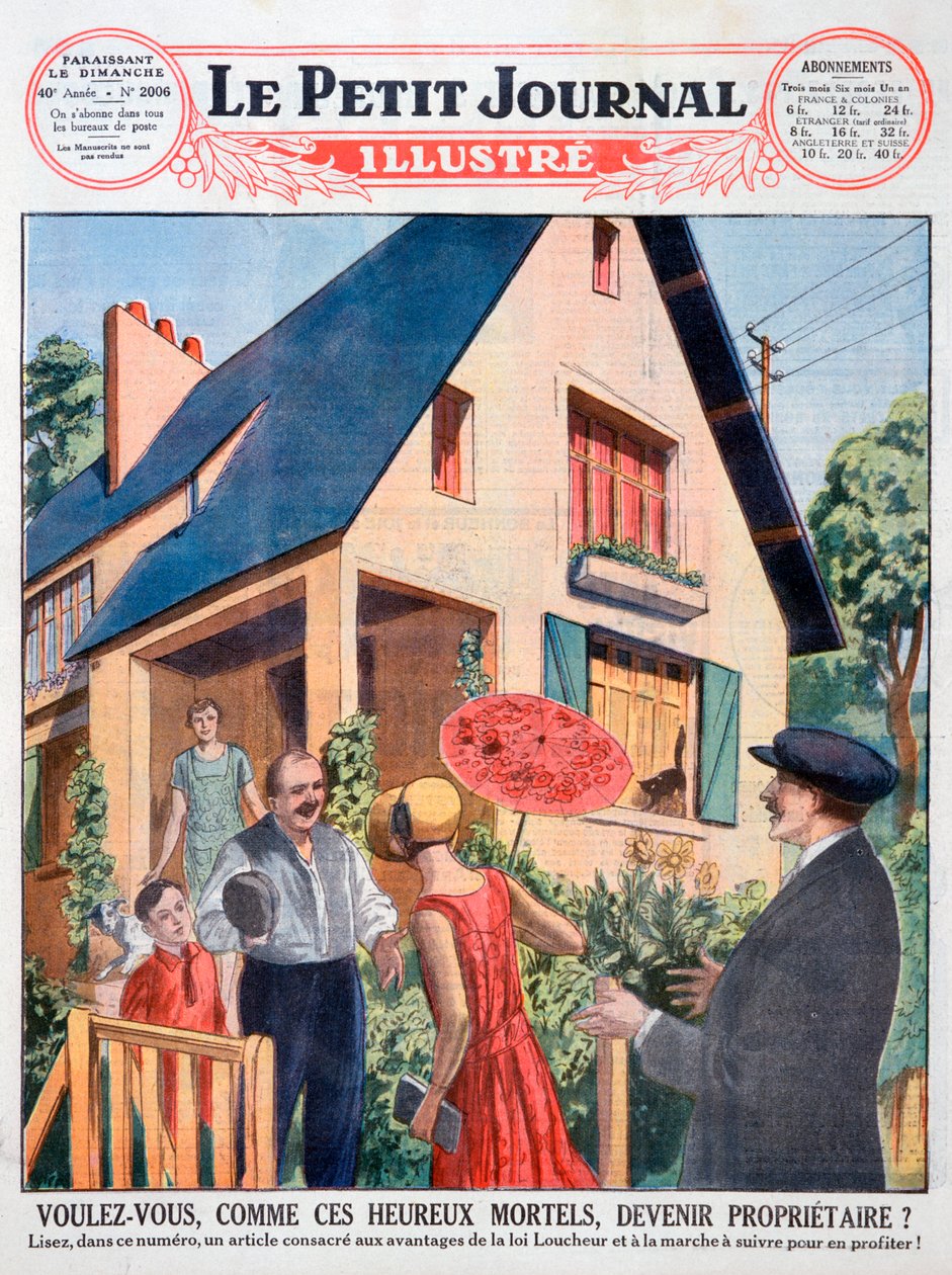 Do you want, like these lucky fellows, to become a house owner by Unbekannt