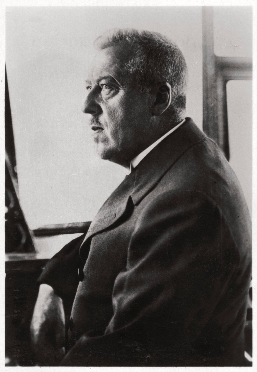 Dr Hugo Eckener, manager of the Luftschiffbau Zeppelin by Unbekannt