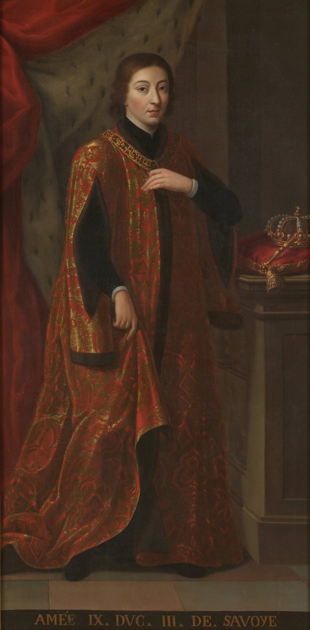 Duke Amadeus IX of Savoy by Unbekannt