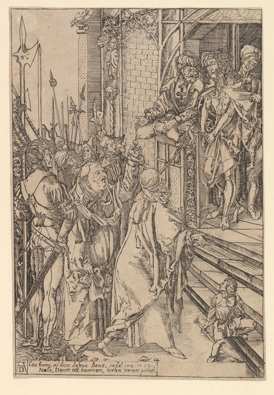 Ecce Homo (reverse copy) by Unbekannt