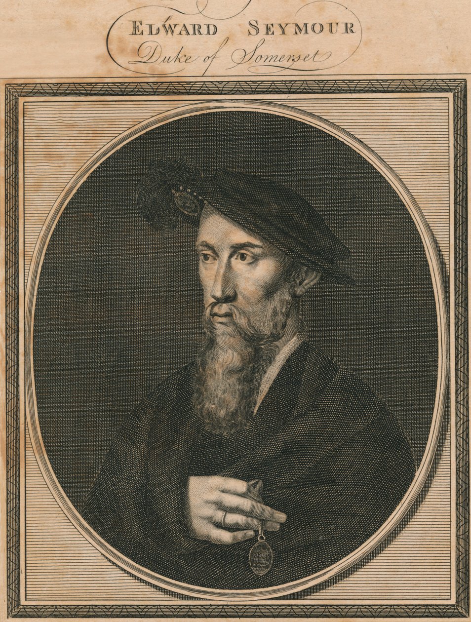 Edward Seymour, Duke of Somerset, 1785 by Unbekannt
