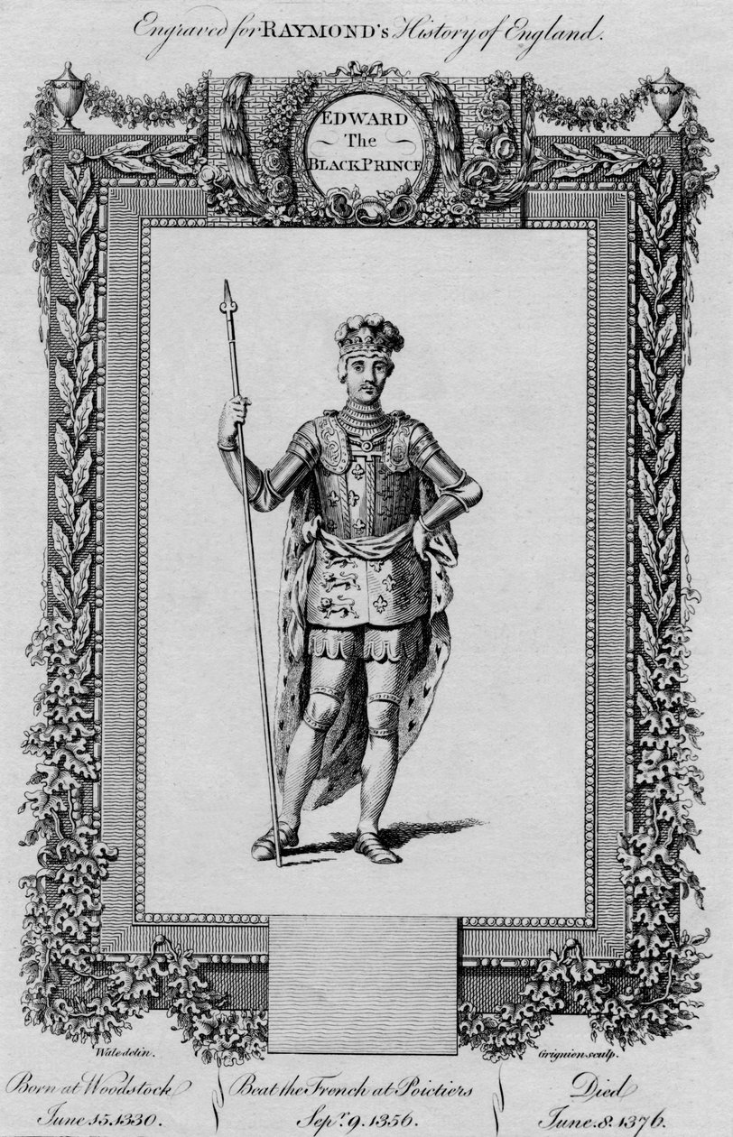 Edward The Black Prince by Unbekannt